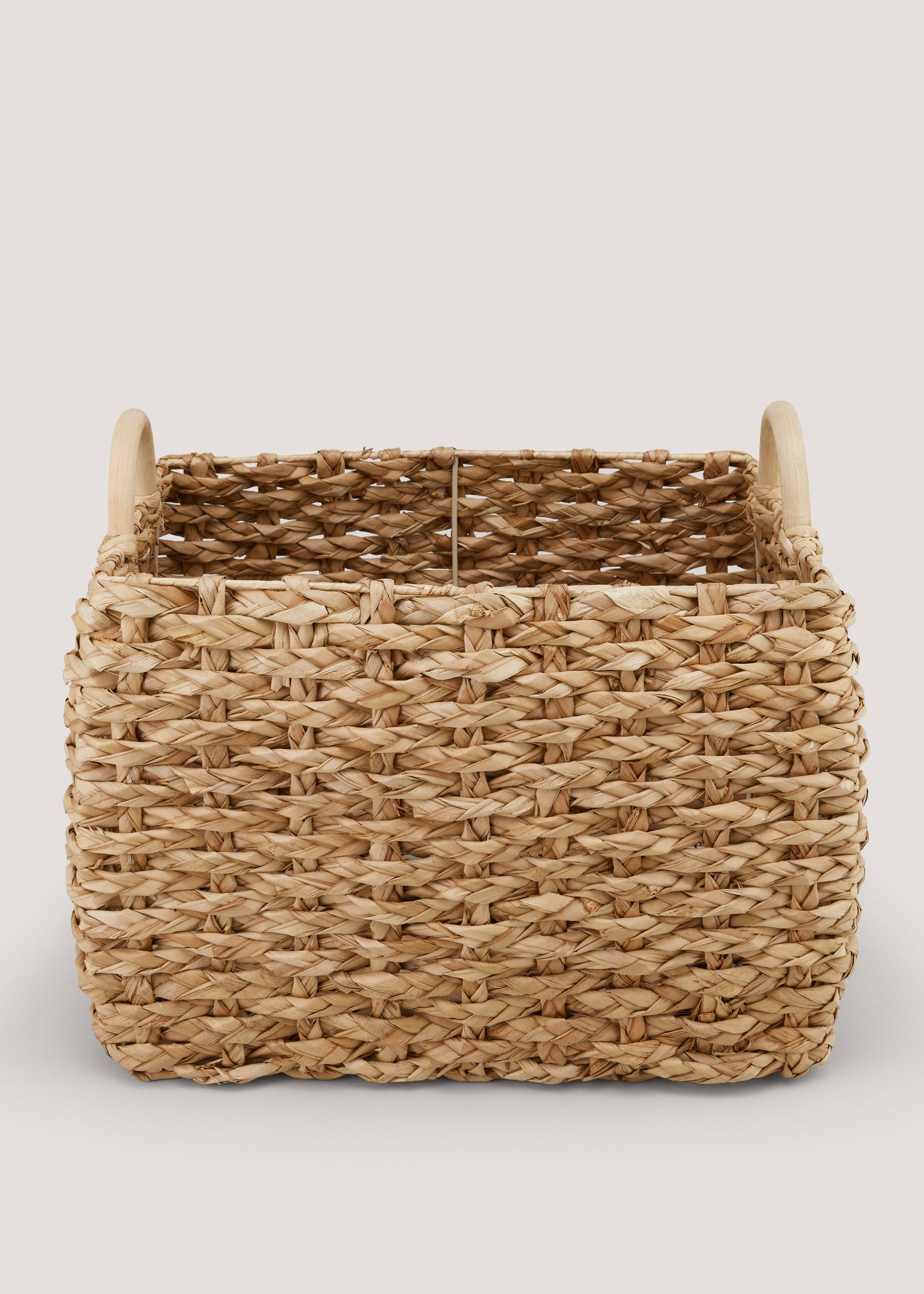 Buy Natural Woven Storage Basket (40cm x 35cm x 33cm) Online in Qatar ...