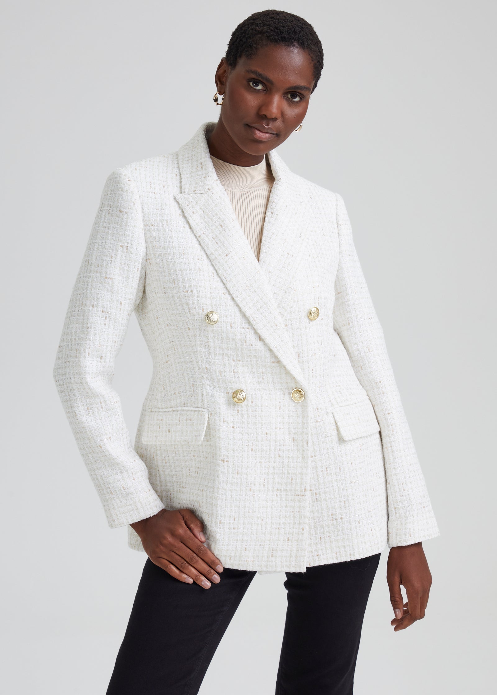 Buy Et Vous Textured Blazer Online in UAE from Matalan