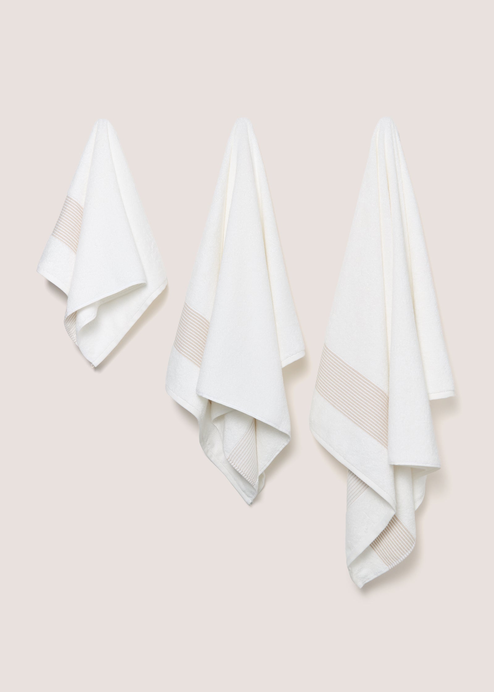 Buy Linen Border Towel Online in UAE from Matalan