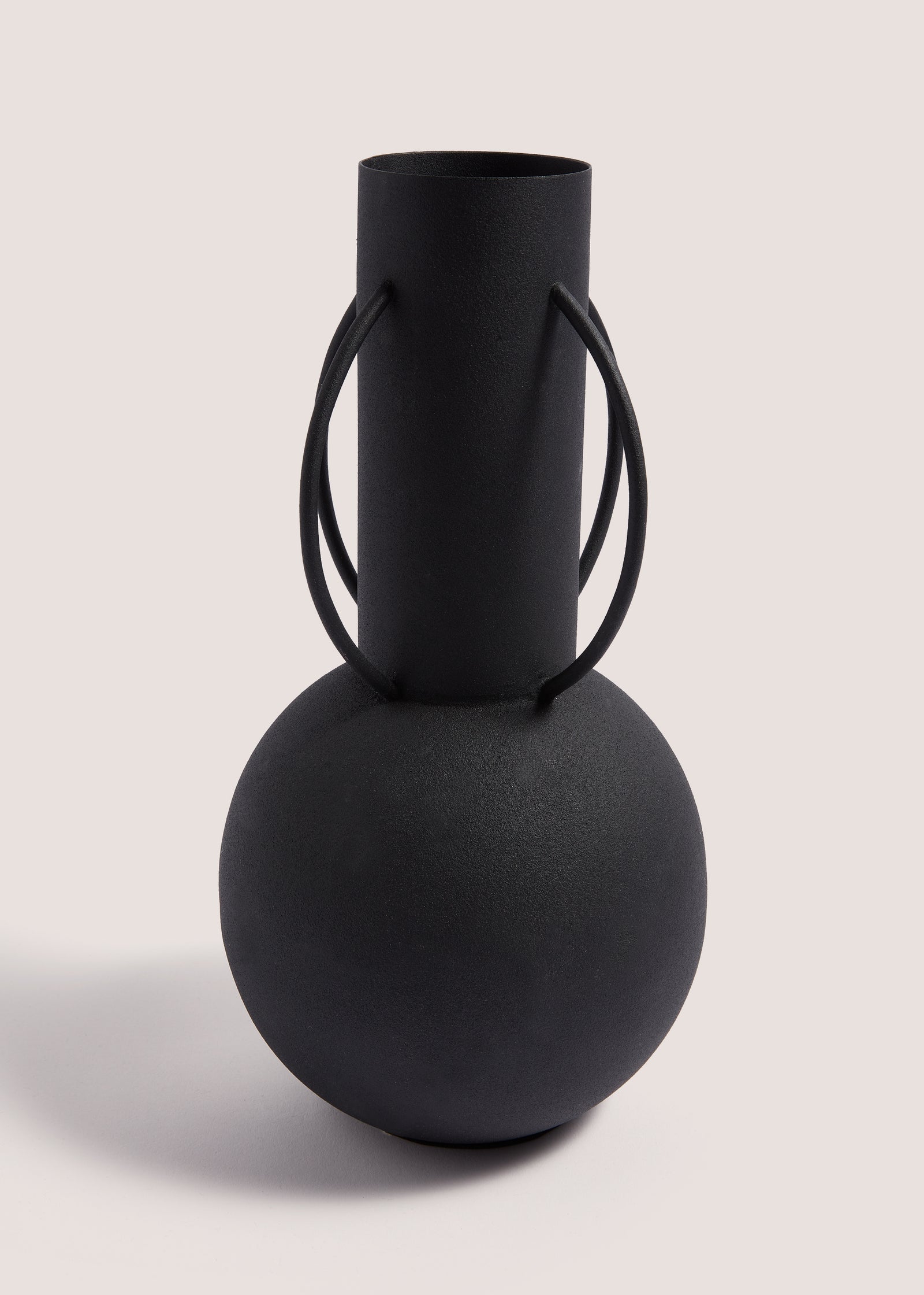 Buy Matalan Black Metal Vase (30cm) Online in Oman from Matalan