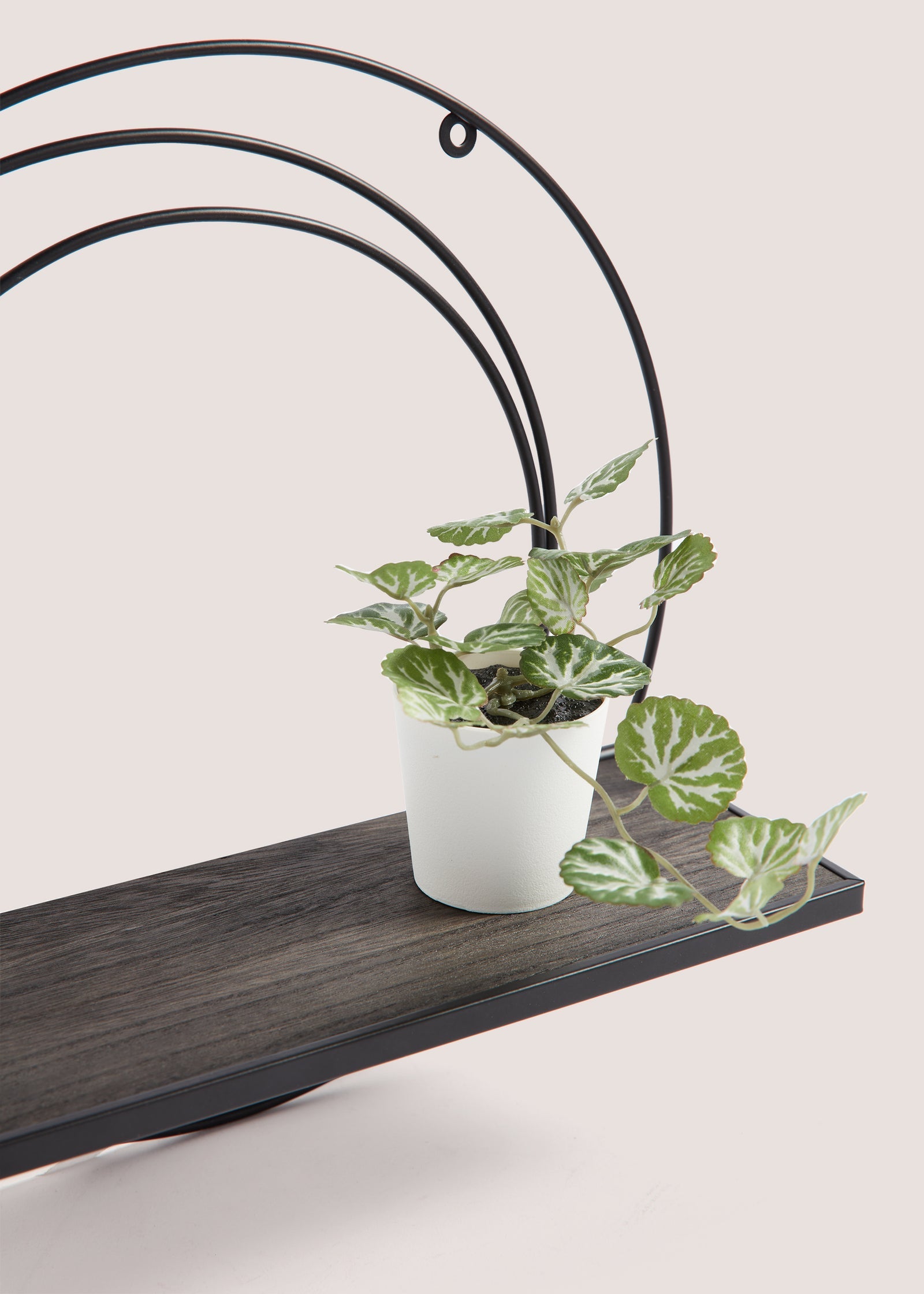 Buy Black Metal Shelf (30cm) Online in UAE from Matalan