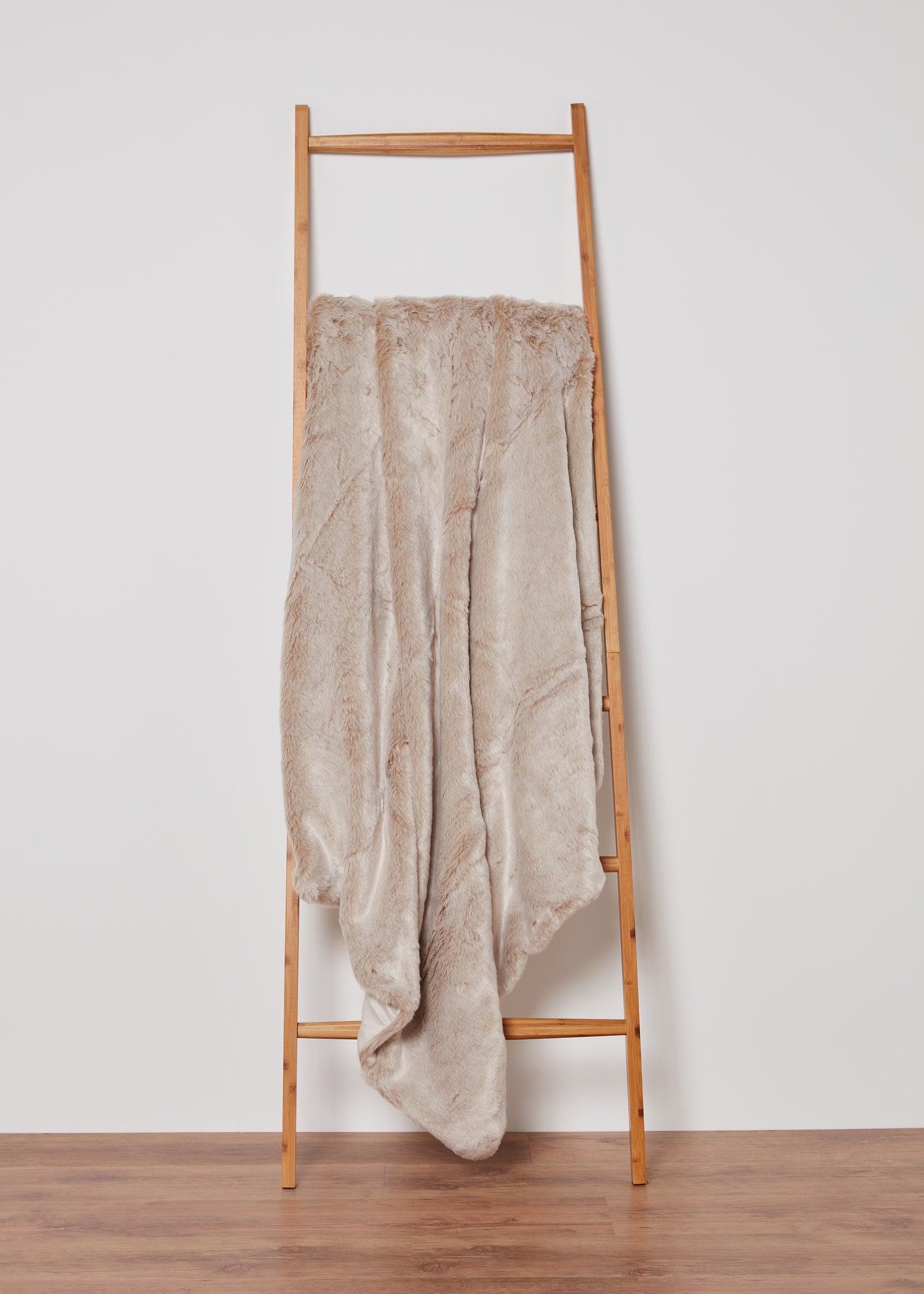 Buy Beige Luxury Faux Fur Throw Online in Jordan from Matalan