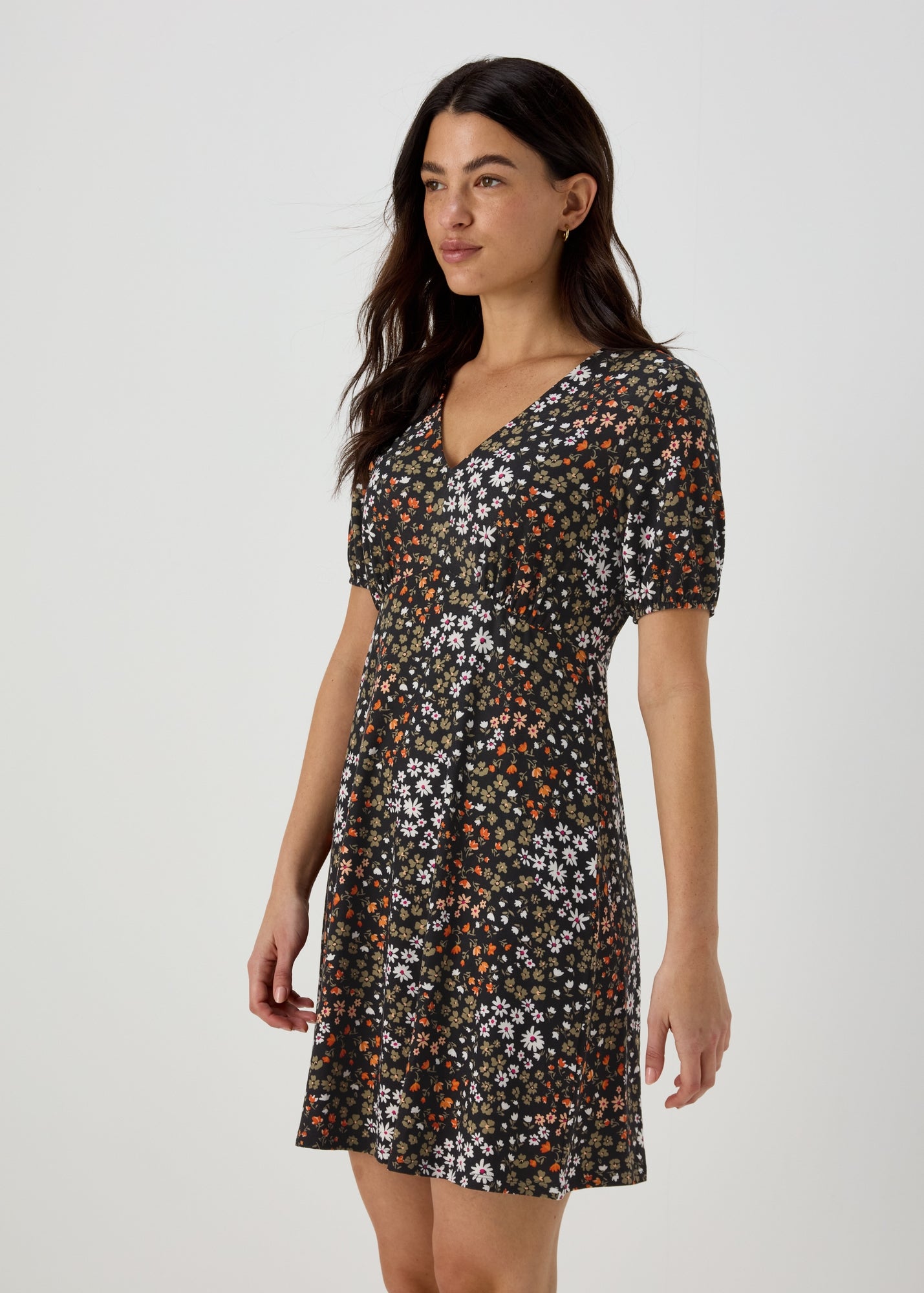 Buy Multi Coloured Floral Supersoft Mini Dress Multi 16 Online in Bahrain from Matalan