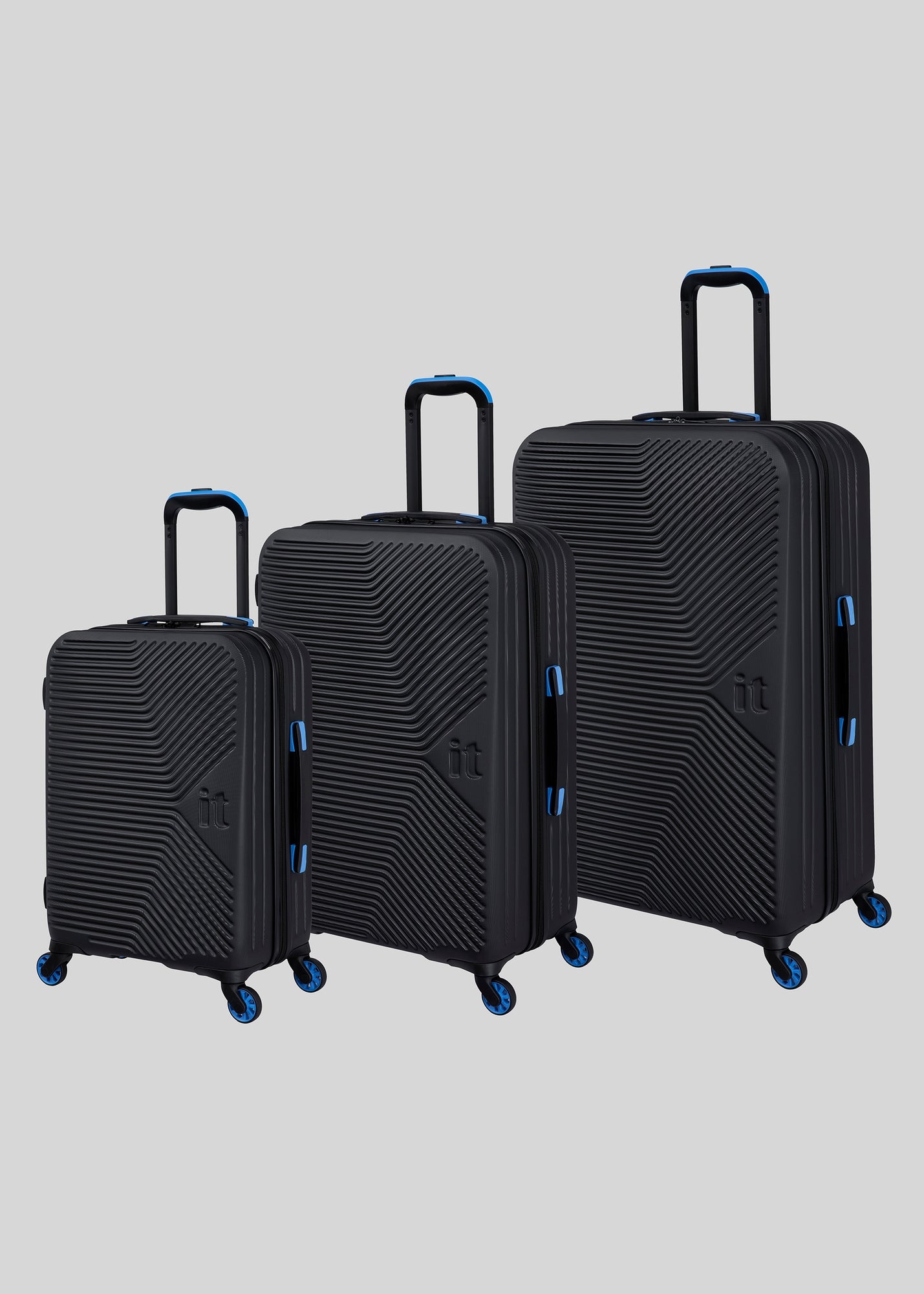 Buy IT Luggage New Better Hard Suitcase Black Cabin Online in Bahrain bfab