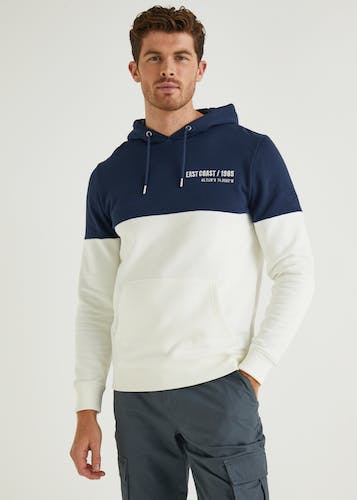 Buy Navy White East Coat Hoodie Online in UAE from Matalan