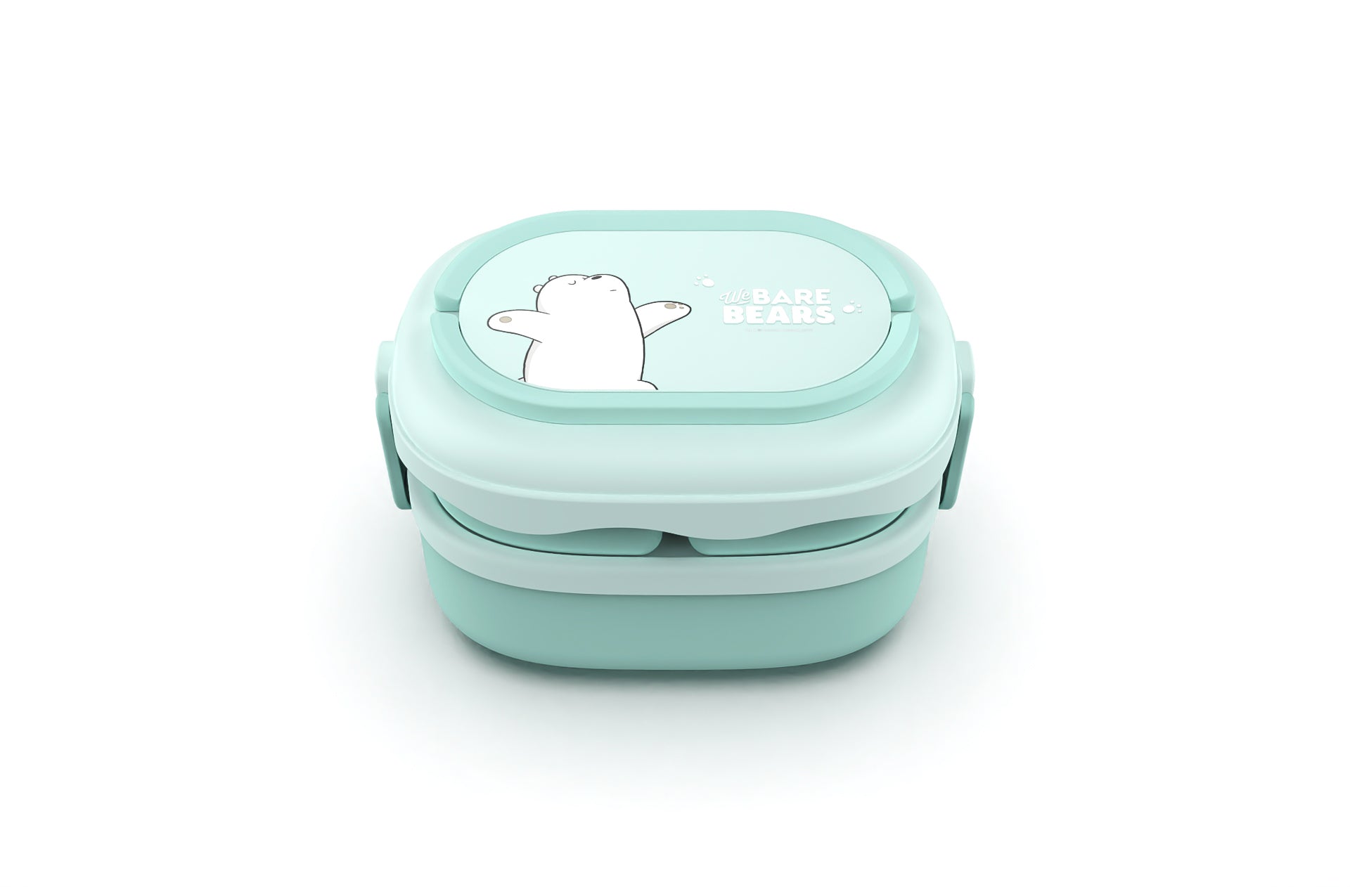 Buy We Bare Bears Collection Double Layered Bento Box(Ice Bear - Main Image