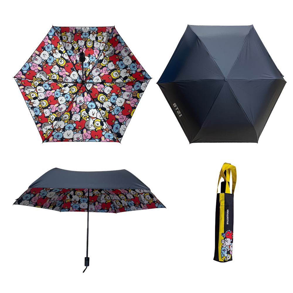 Sun Brand Umbrella Online Buy Bt21 Collection Sun Umbrella-Black
