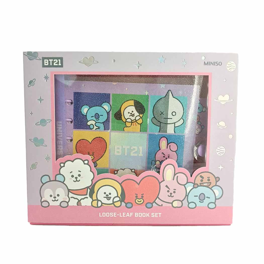Buy Bt21 Collection Purple Stationery Set (80Sheet Wirebound Buy Bt21 Collection Purple Stationery Set (80Sheet Wirebound