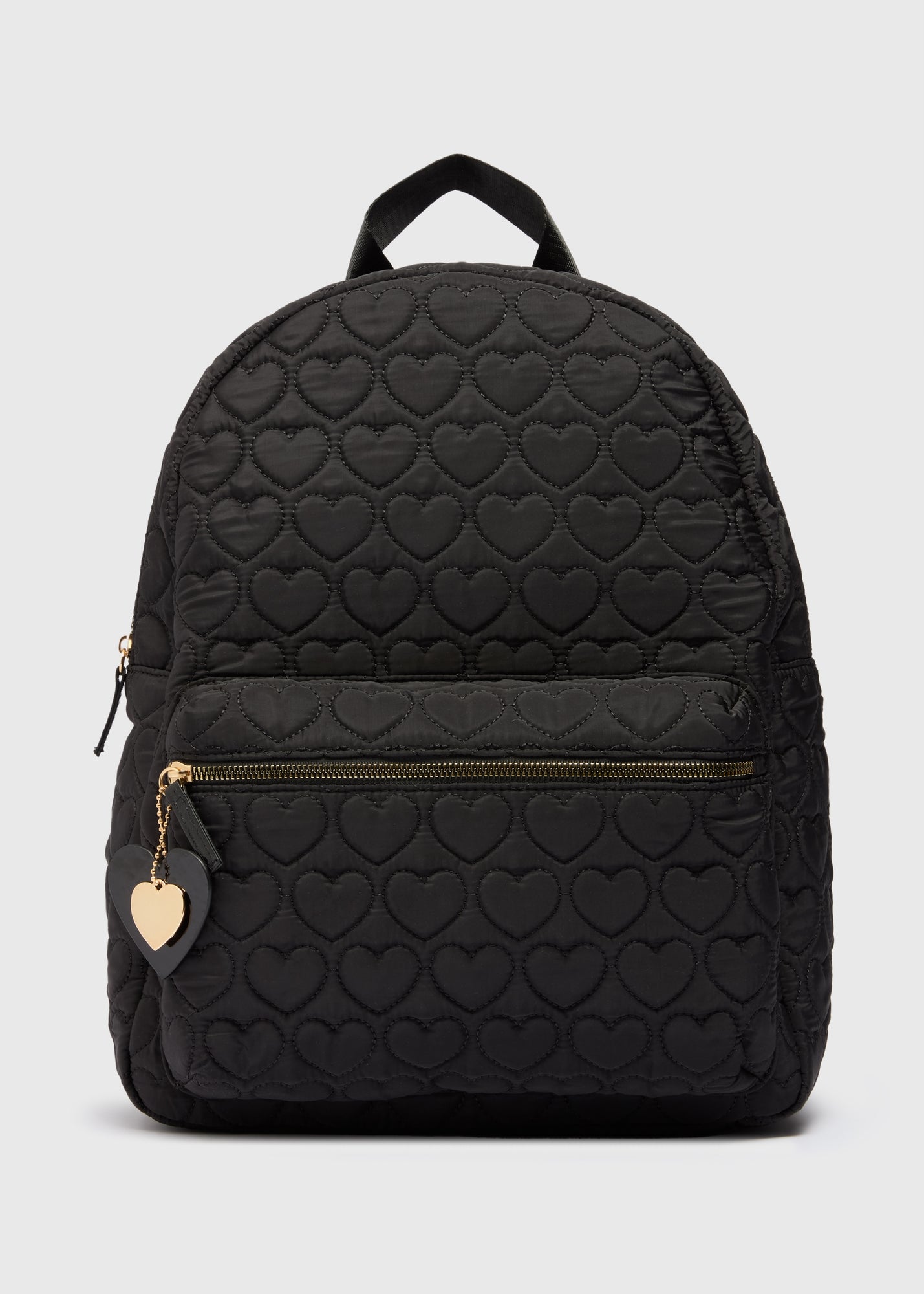 Buy Girls Heart Quilted Backpack-Black Online in Jordan from 