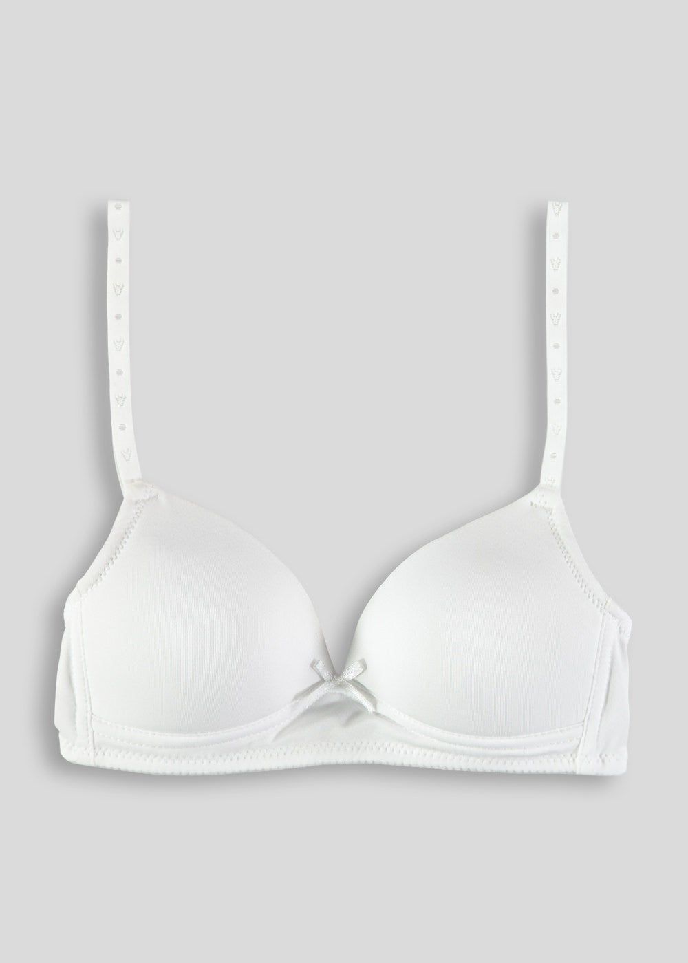 Buy Girls White Moulded First Bra (28A-34AA) - White - 30 AA in
