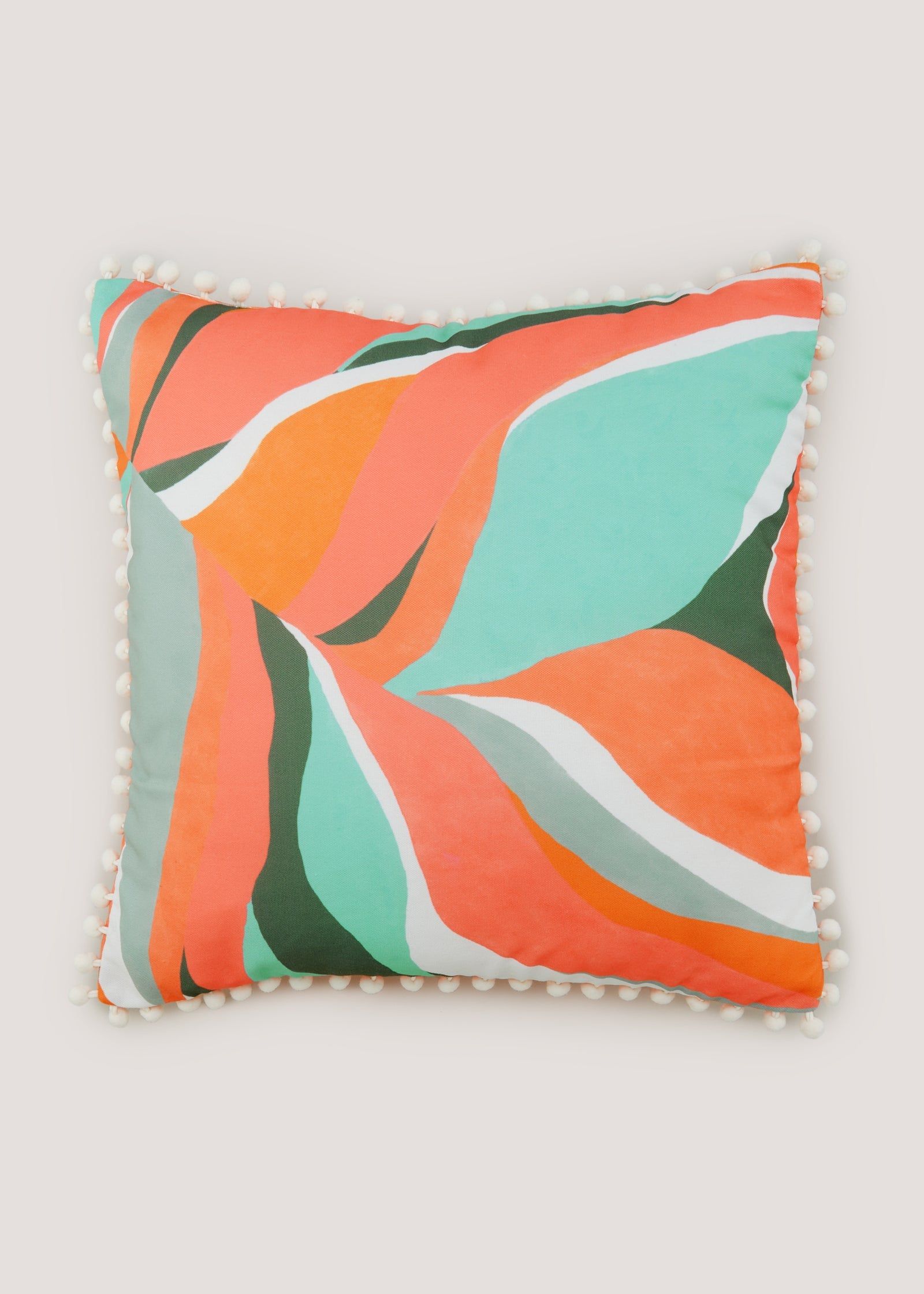 Orange shop patio cushions