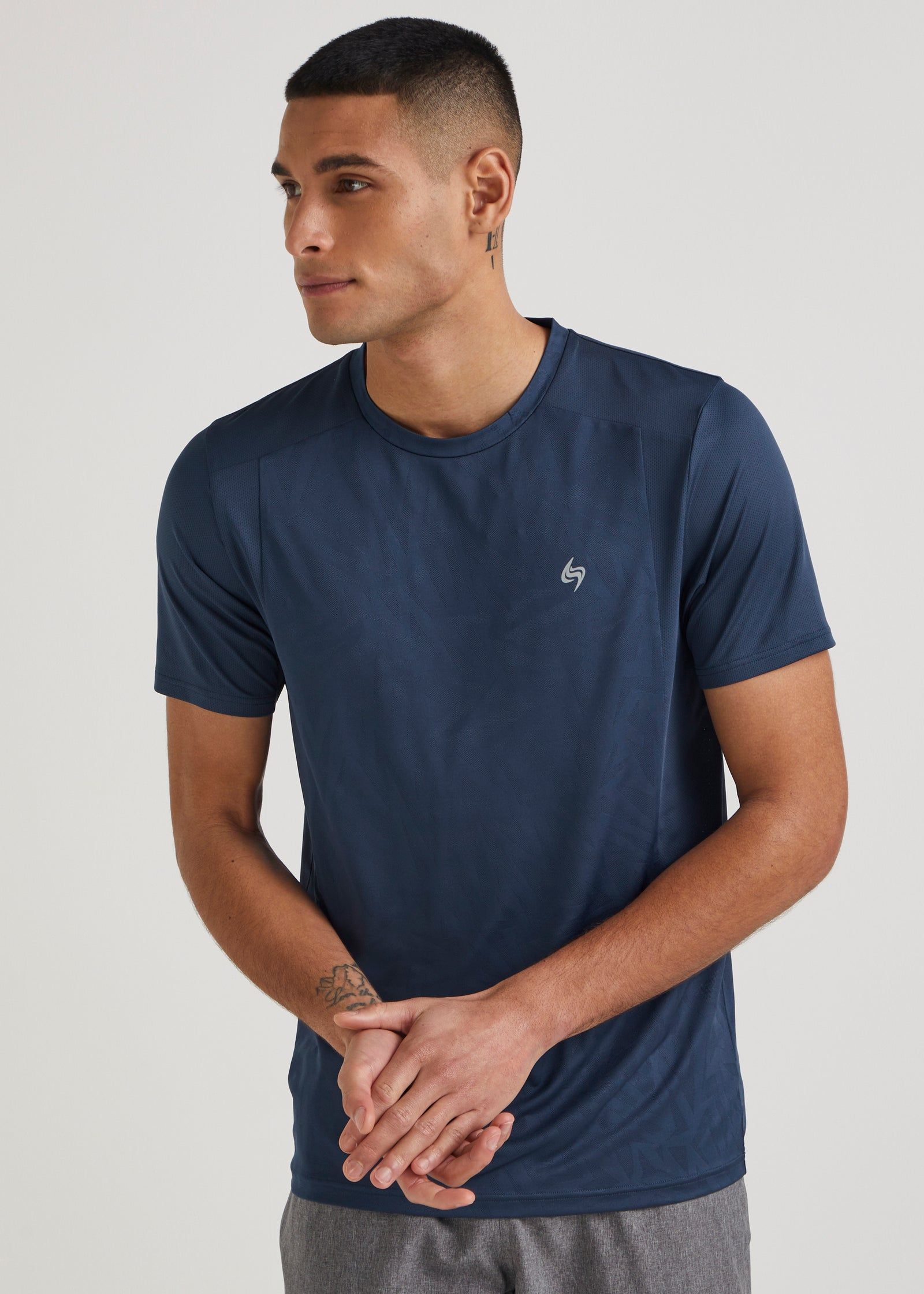 Souluxe Blue Sports T-Shirt