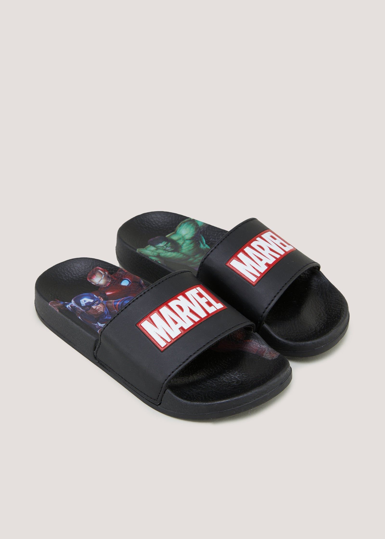 Boys marvel hot sale slippers