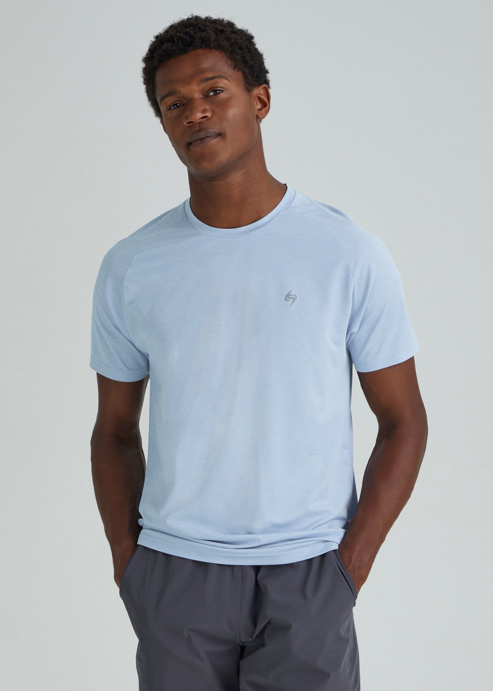 Souluxe Essential Sports T-Shirt - Blue - M