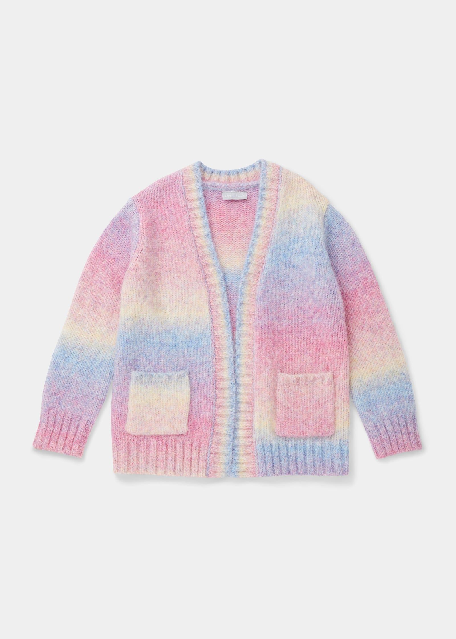 Girls Multicoloured Fluffy Cardigan (4-13yrs) - Multi - 8 Y