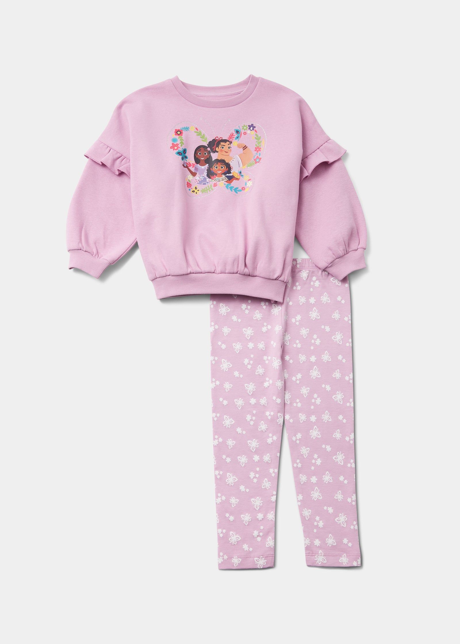 Buy Kids 2 Pack Disney Minnie Mouse Floral Joggers (9mths-7yrs) - Matalan  UAE