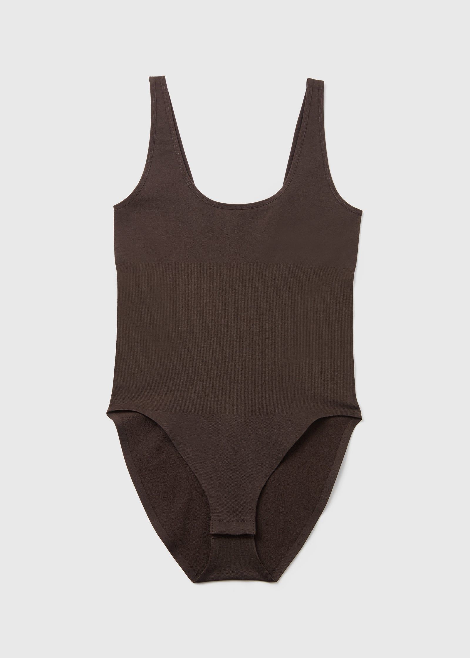Buy Brown Seamless Smoothing Bodysuit in Bahrain - bfab