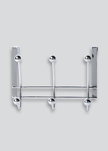 Buy Chrome Over Door Hooks 27cm x 20cm Online in Qatar from Matalan