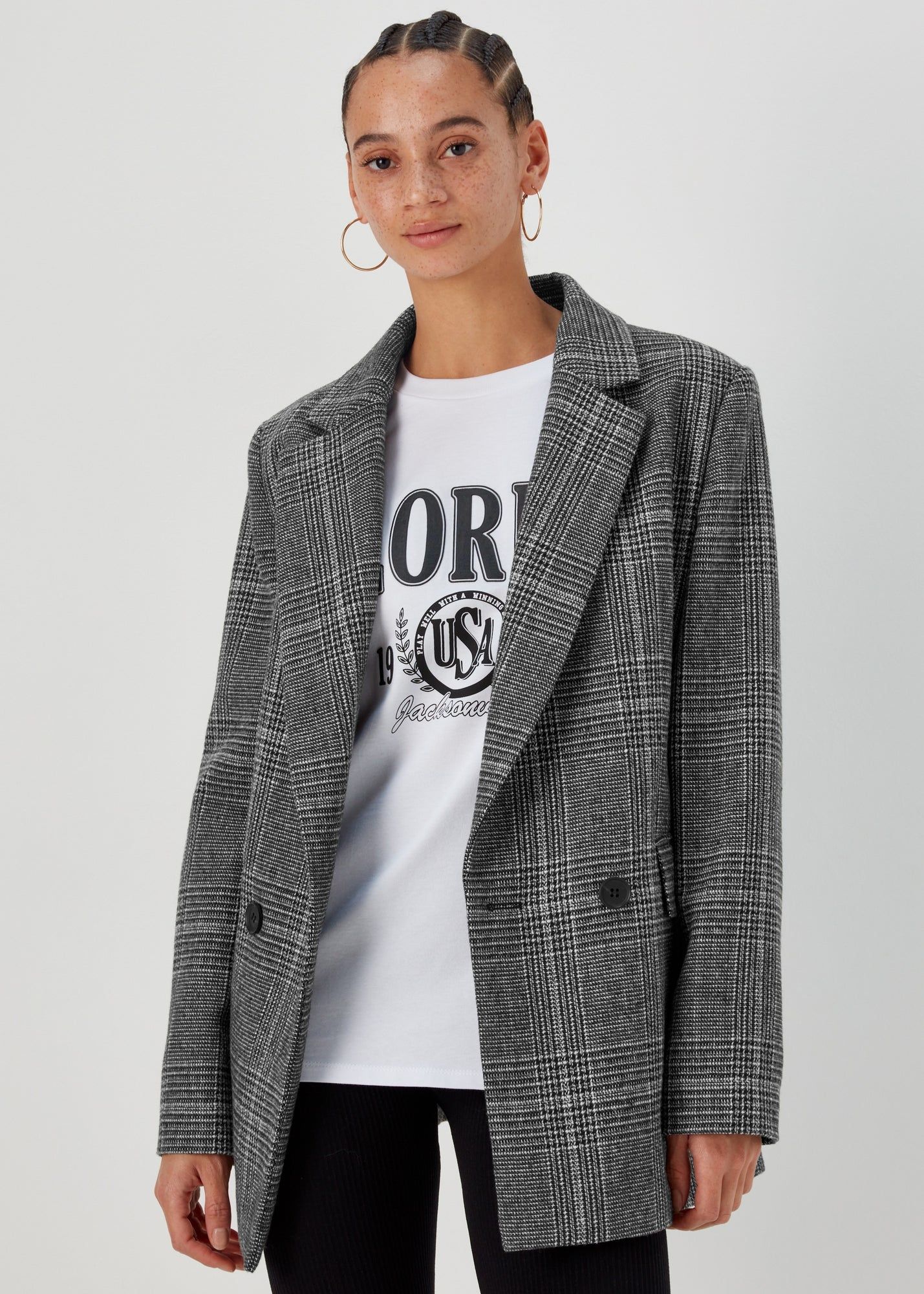 Buy Et Vous Crepe Blazer in Jordan - bfab