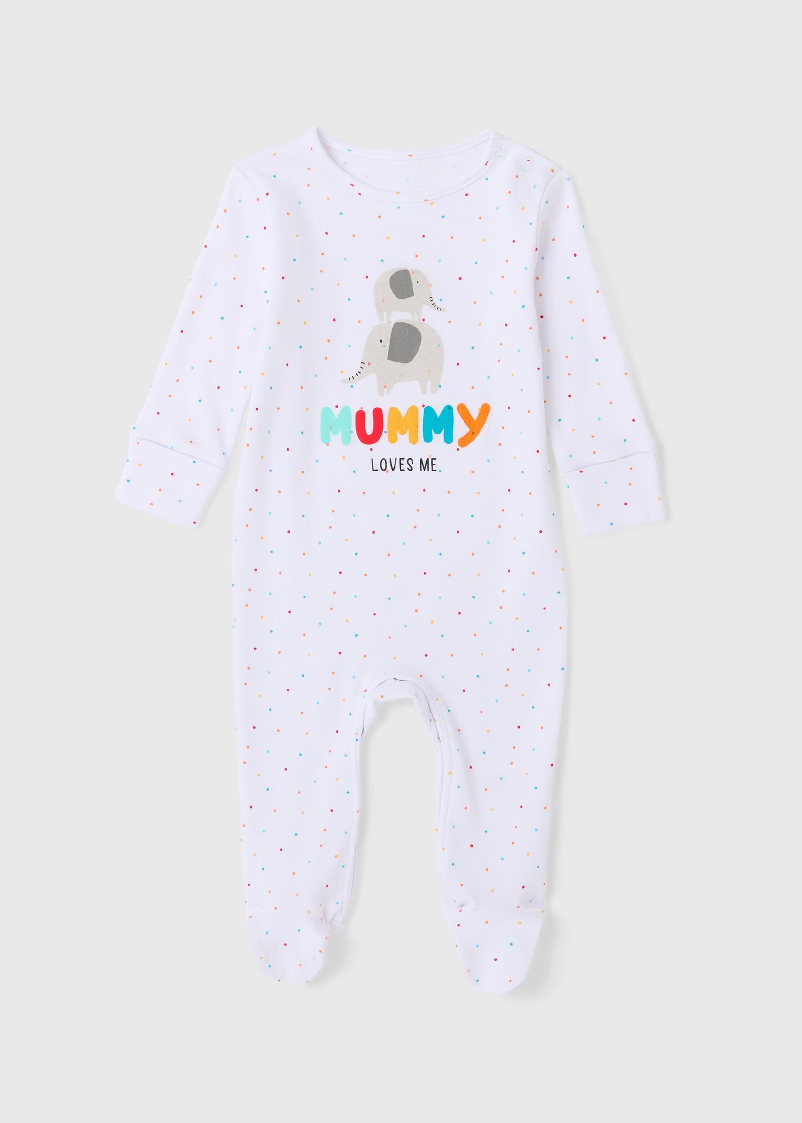 Buy Girls Cream Mummy Sleepsuit Tiny Baby 18Mths in Bahrain bfab