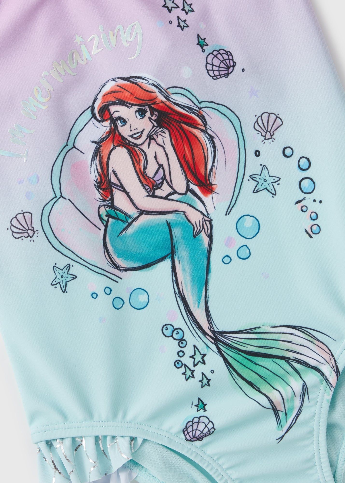 Buy Disney Kids Ombre Ariel Swimsuit Online in UAE from Matalan