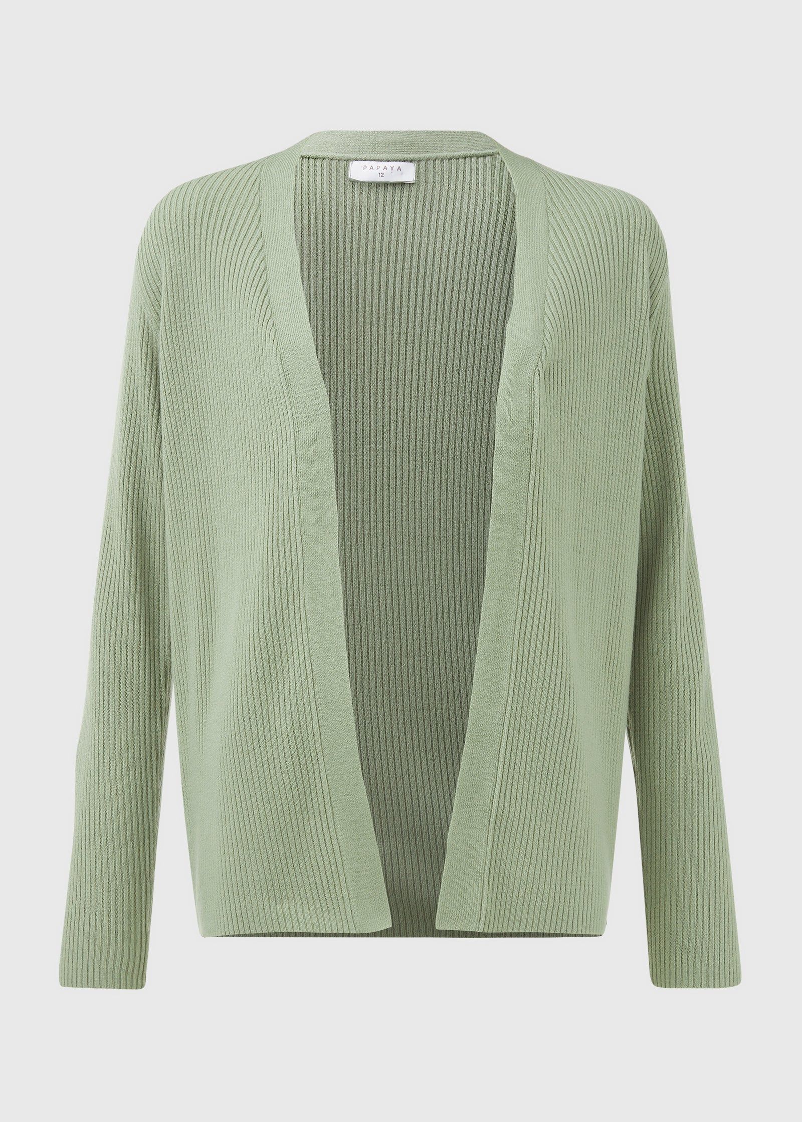 Buy Khaki Soft Touch Ribbed Cardigan-Khaki-16 in Jordan - bfab