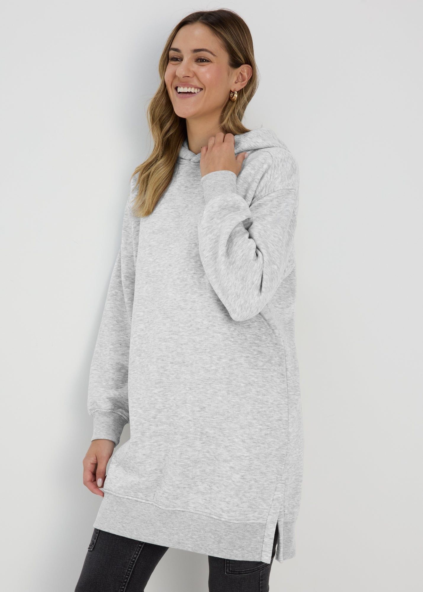 Matalan longline hoodie hotsell