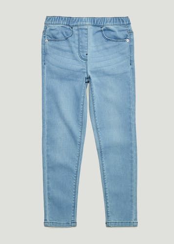 Buy Girls Jeggings 4 13yrs Blue 9Y Online in UAE from Matalan