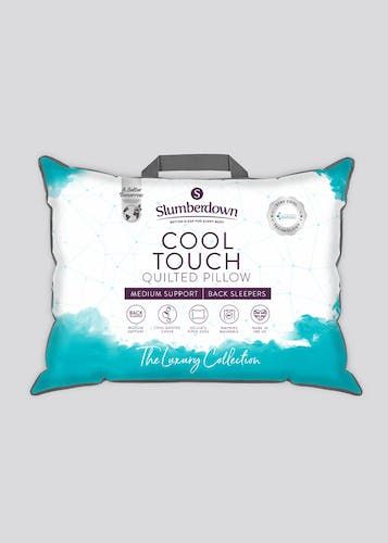 Slumberdown Cool Touch Quilted Pillow