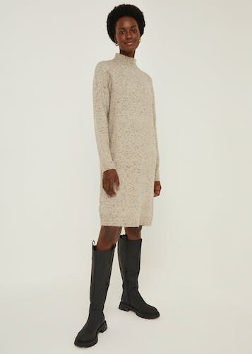 Buy Beige Knitted Mini Dress Online in Bahrain from Matalan