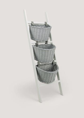 Buy Wicker Basket Ladder Online in UAE from Matalan