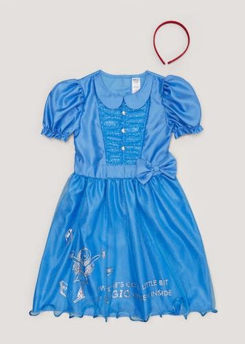 Buy Kids Roald Dahl Matilda Fancy Dress Costume 3 9yrs Blue 4 5Y Online in UAE from Matalan