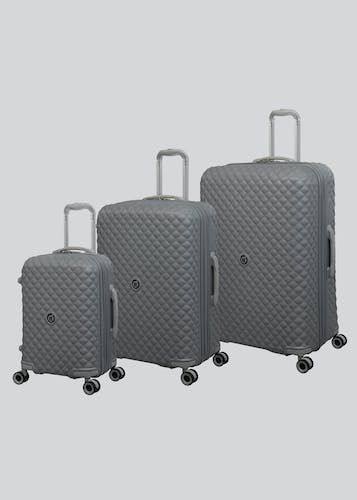 Buy IT Luggage Grey Quilted Suitcase Online in Jordan bfab