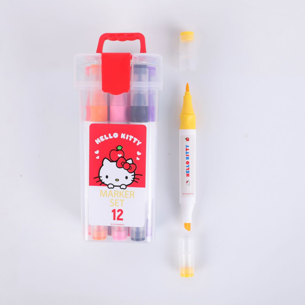 Buy Hello Kitty Apple Season Series 12-Color Marker Set PDQ Buy Hello Kitty Apple Season Series 12-Color Marker Set PDQ