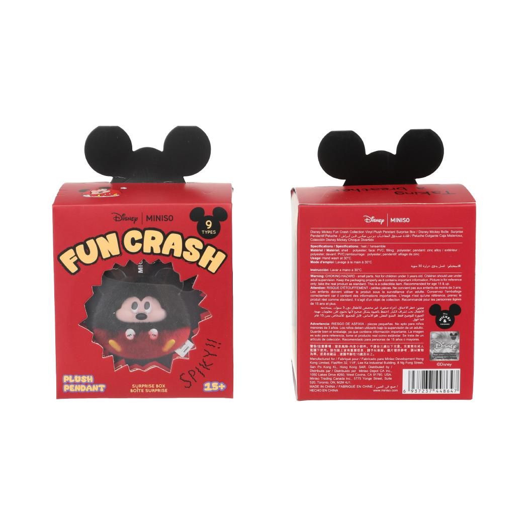 Buy Disney Mickey Fun Crash Collection Vinyl Plush Pendant