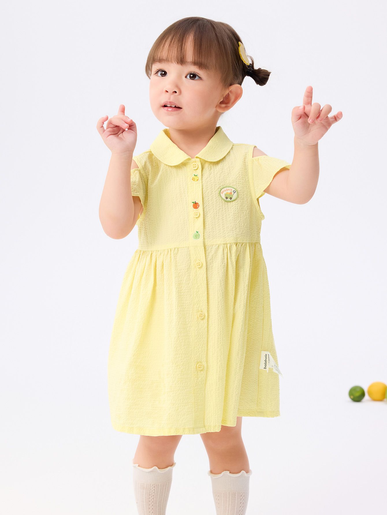 ナ*ツ様 Yellowpelota Suisse baby dress Yellowpelota I New Collection I Smallable