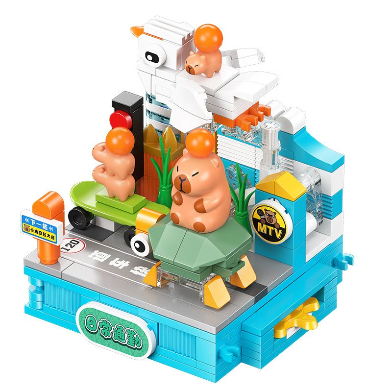 Pokemon - Snorlax nanoblock Mini Bouwfiguur