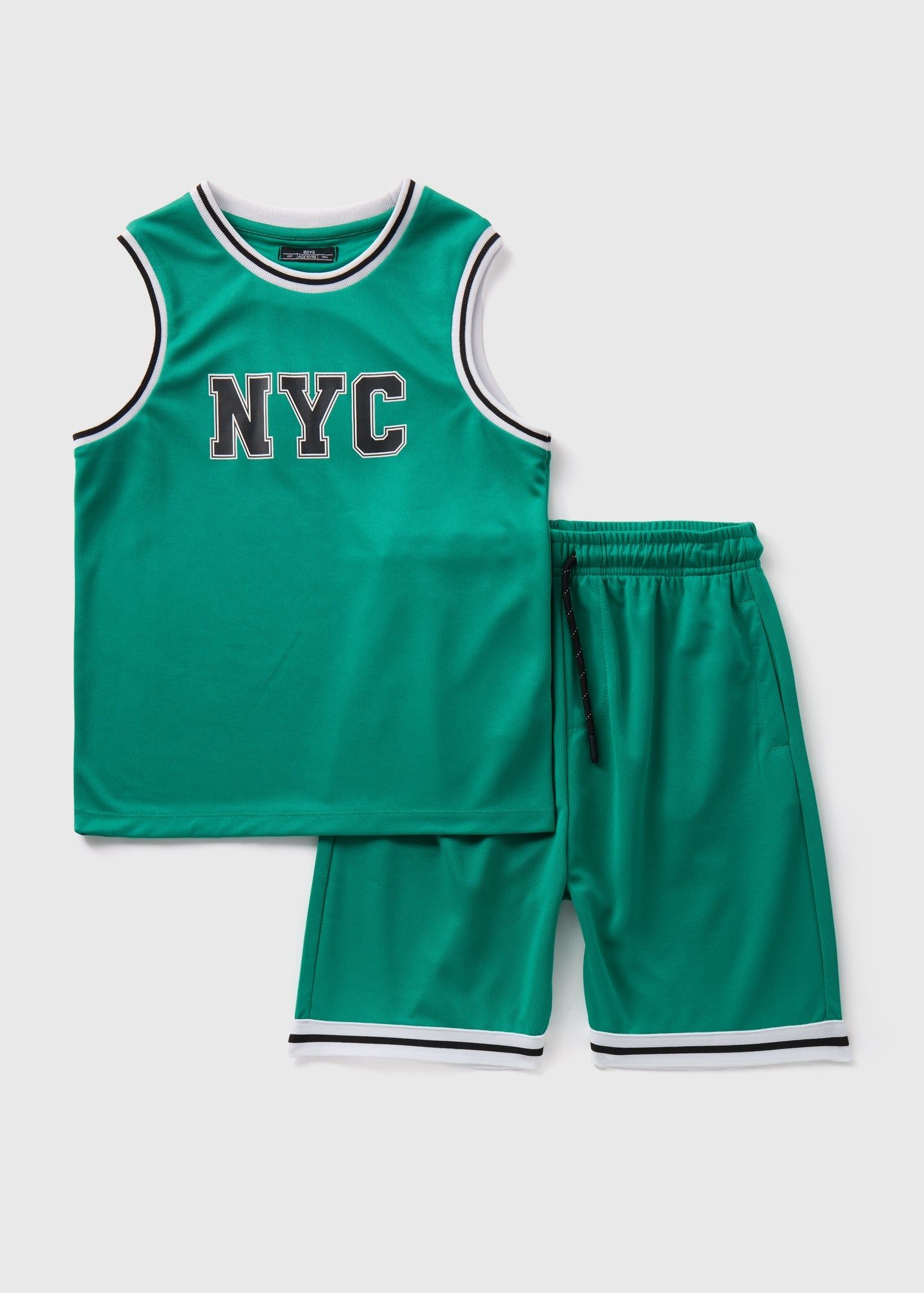 Buy Boys Basketball Vest Shorts Set Online in Bahrain from Matalan