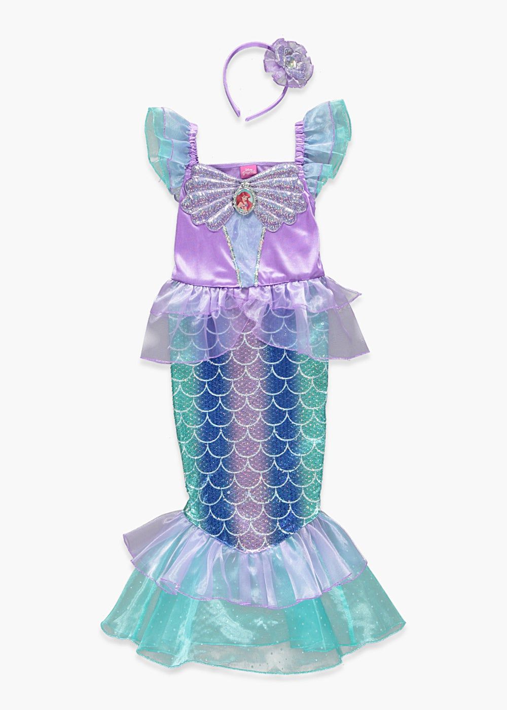 Buy Kids Disney Princess Ariel Fancy Dress Costume Online in Jordan from Matalan