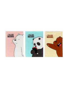 We Bare Bears Simple Tissues (18 Packs)-Multi-One Size