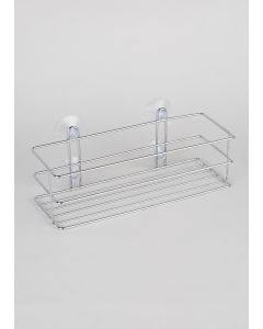 Wire Chrome Shelf (30cm x 12cm x 11cm)-Silver