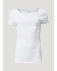 White Crew Neck T-Shirt