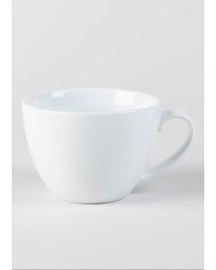 White Cappuccino Mug (13cm)-White