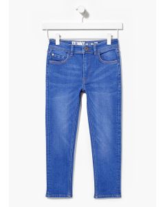 Boys Stretch Skinny Jeans (4-16yrs) - Blue - 4Y