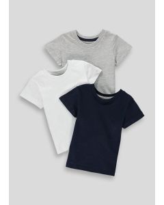 Boys 3 Pack T-Shirts (9mths-6yrs)