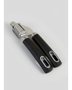 Garlic Press (19cm x 6cm)-Silver