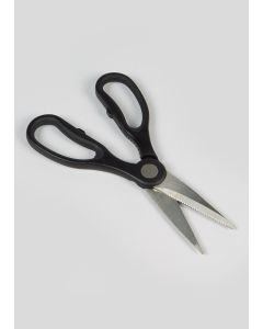 Nylon Handle Kitchen Scissors (22cm x 9cm)-Black