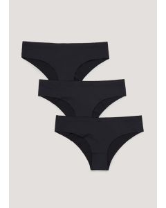 Three pack No VPL Brazilian Knickers w