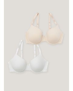 2 Pack Smooth T-Shirt Bras