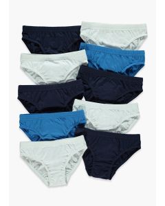 Boys 10 Pack Briefs-B